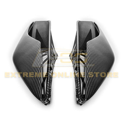 Corvette C7 DRY CARBON FIBER Rear Quarter Intake Vents image 9