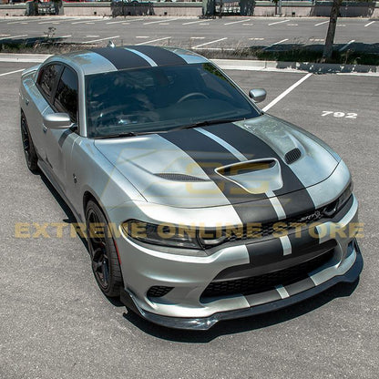 2015-Up Dodge Charger SRT Track Package Front Splitter image 13