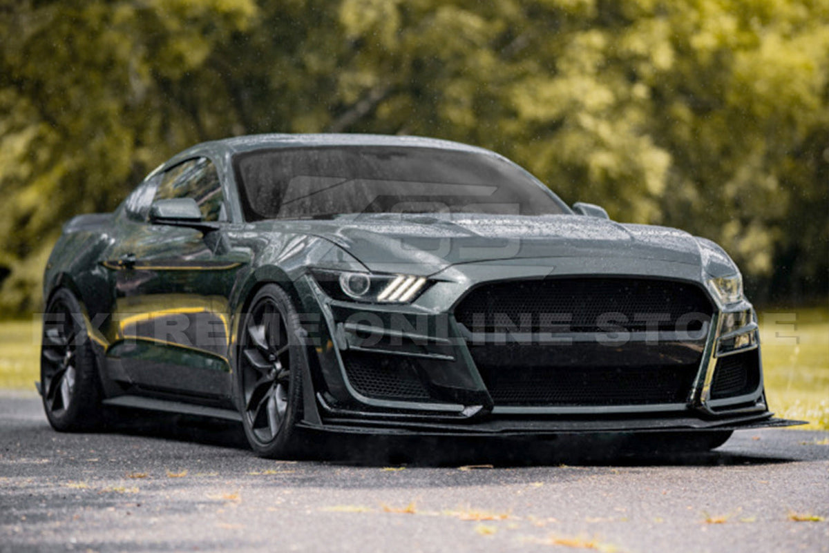 2015-23 Ford Mustang GT500 Conversion Full Body Kit image 11