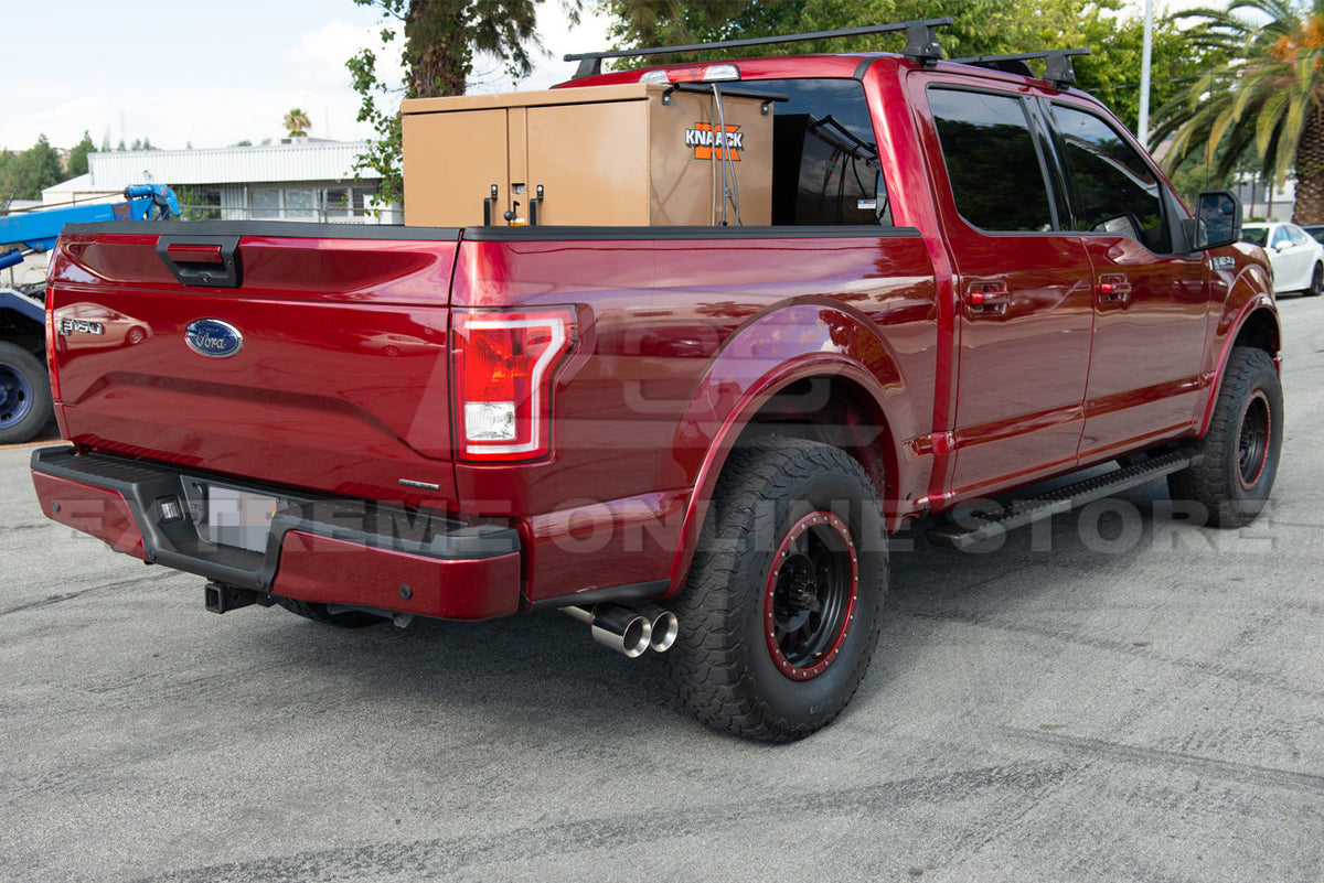 2015-20 Ford F-150 5.0L V8 2.7L | 3 Piping w/ 3.5 Dual Tips Cat Back Exhaust image 5