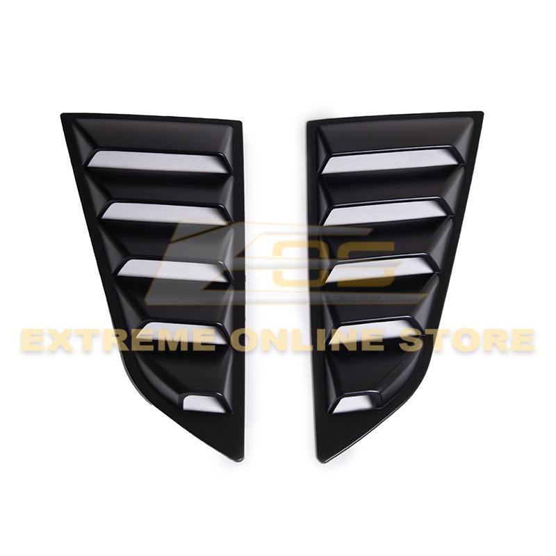 Corvette C7 Coupe Rear Side Window Louver Covers image 6