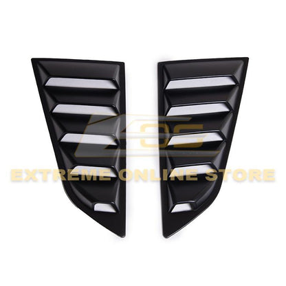 Corvette C7 Coupe Rear Side Window Louver Covers image 6