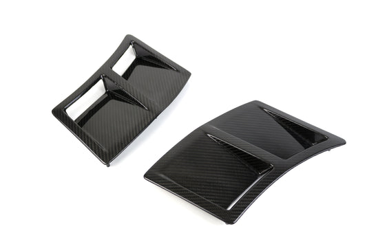 Carbon Fiber Rear Bumper Ducts - 2015-2021 Subaru WRX/ STI Type RA