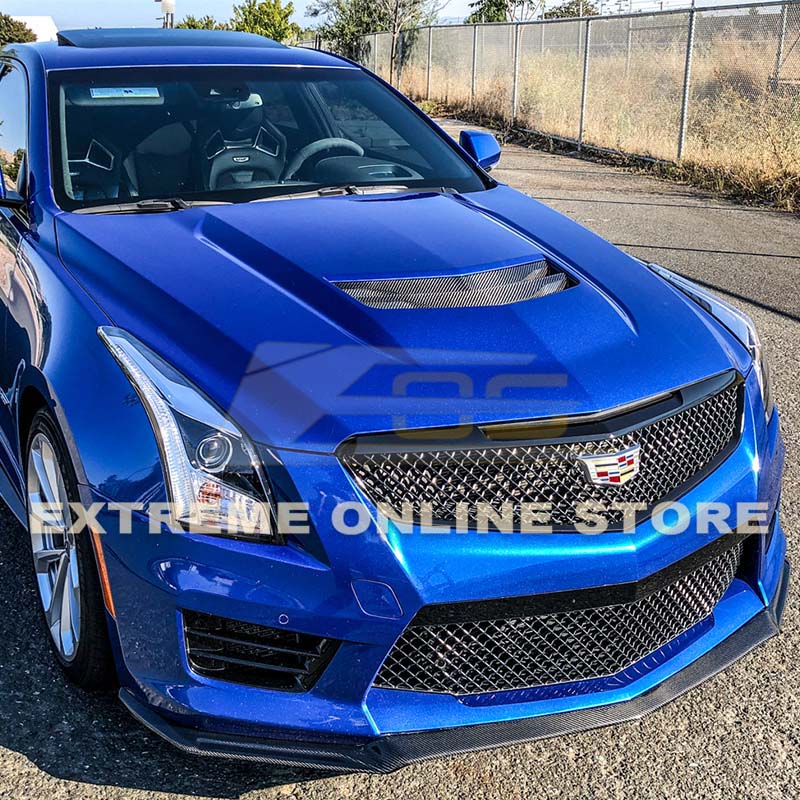 2016-19 Cadillac ATS-V Carbon Fiber Front Splitter image 4