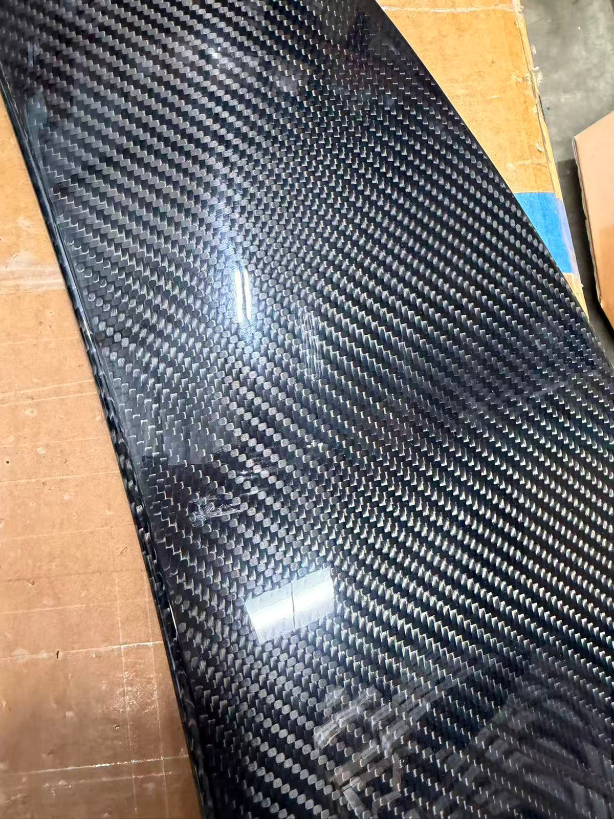 Blemished / Outlet - 2020-Up Toyota Supra CARBON FIBER Side Fender Scoop Accent Door Garnish image 9