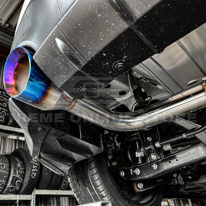 2022-Up Toyota GR86 Subaru BRZ Cat Back Dual Tips Exhaust Kit image 29