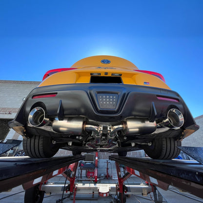 2020-Up Toyota Supra A90 A91 Dual Cat Back Exhaust image 3
