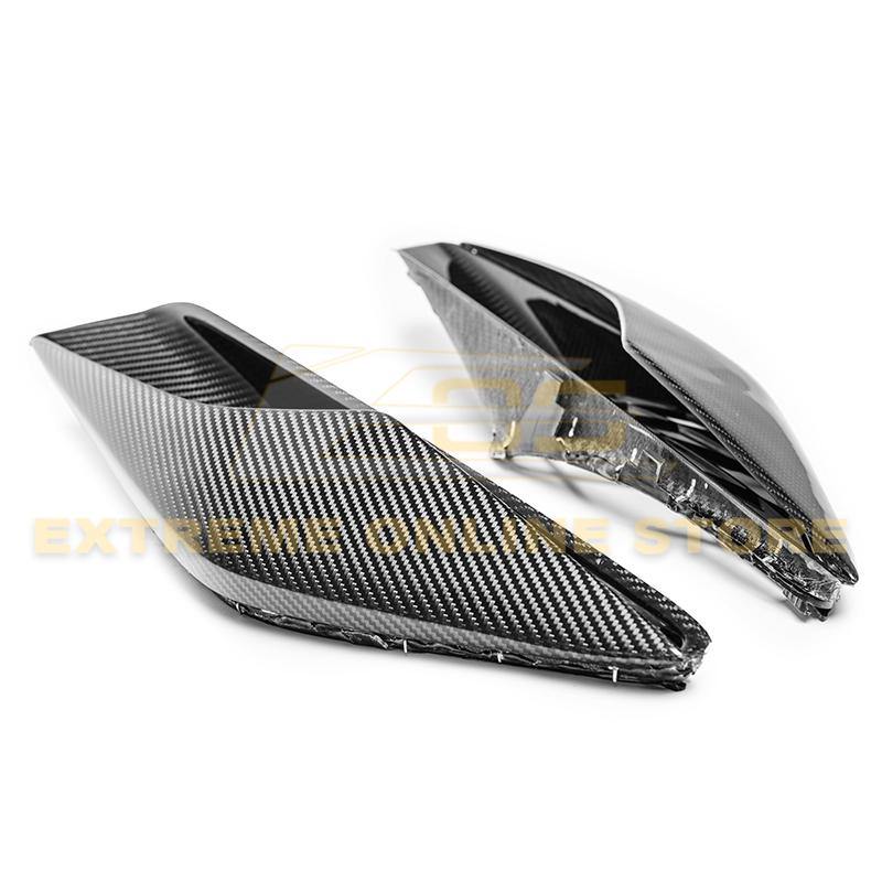Corvette C7 DRY CARBON FIBER Rear Quarter Intake Vents image 12
