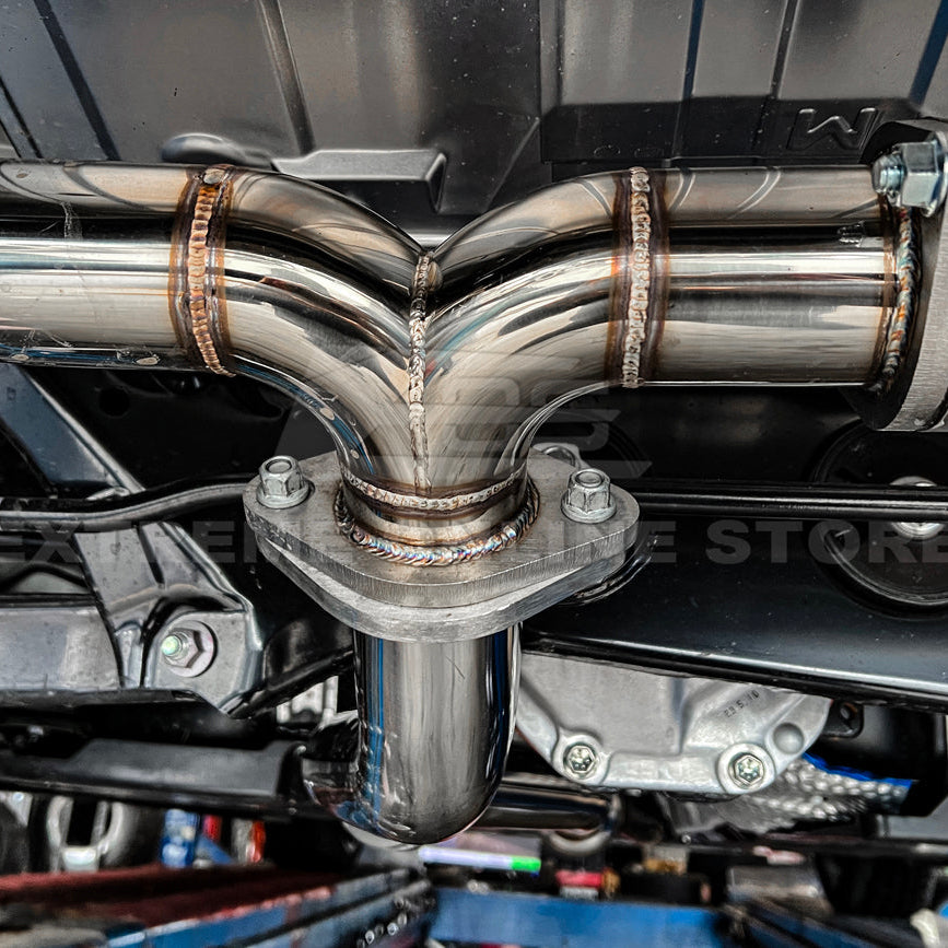 2022-Up Toyota GR86 Subaru BRZ Cat Back Dual Tips Exhaust Kit image 30
