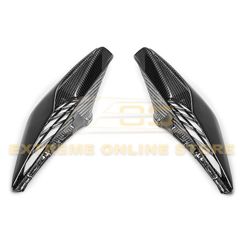 Corvette C7 DRY CARBON FIBER Rear Quarter Intake Vents image 13