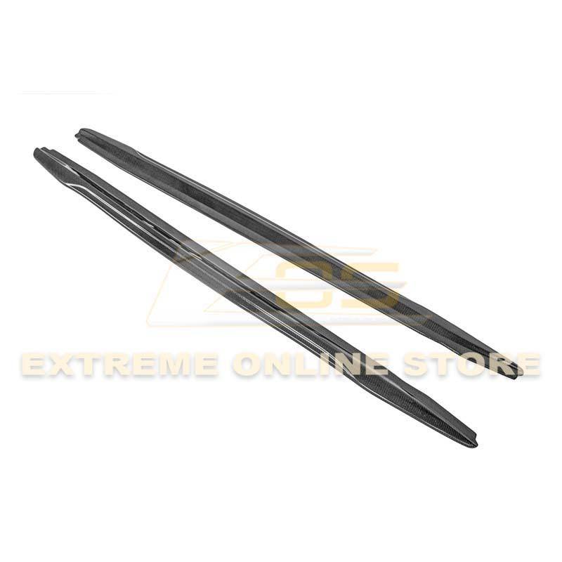 2016-19 Cadillac ATS-V Carbon Fiber Front Splitter & Side Skirts image 4