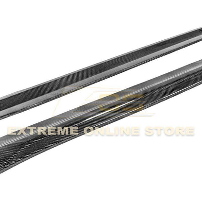 2016-19 Cadillac ATS-V Carbon Fiber Side Skirts Rocker Panels image 8