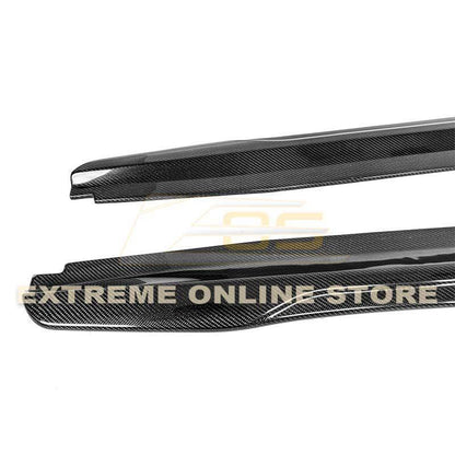 2016-19 Cadillac ATS-V Carbon Fiber Side Skirts Rocker Panels image 9