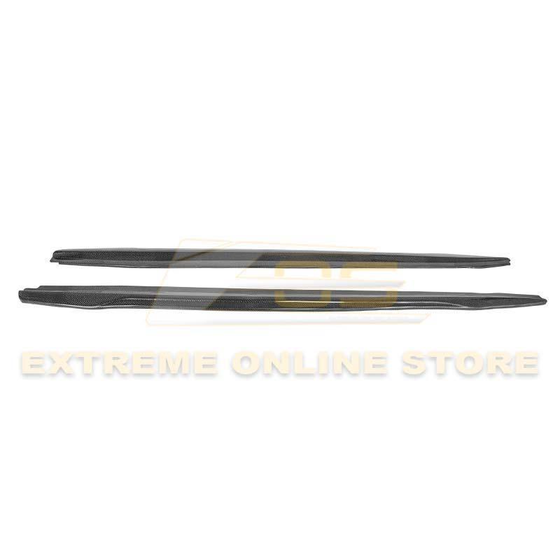 2016-19 Cadillac ATS-V Carbon Fiber Side Skirts Rocker Panels image 10