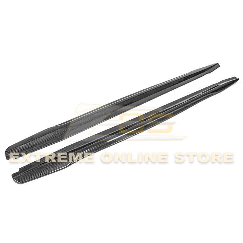 2016-19 Cadillac ATS-V Carbon Fiber Side Skirts Rocker Panels image 11