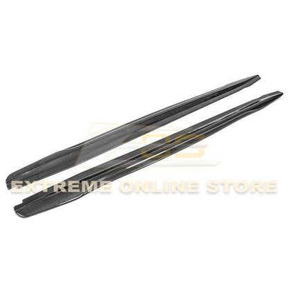 2016-19 Cadillac ATS-V Carbon Fiber Side Skirts Rocker Panels image 11