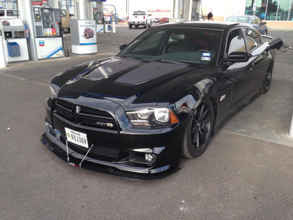 Carbon Fiber  Front Wind Splitter- 2011-2014 Dodge Charger SRT-8