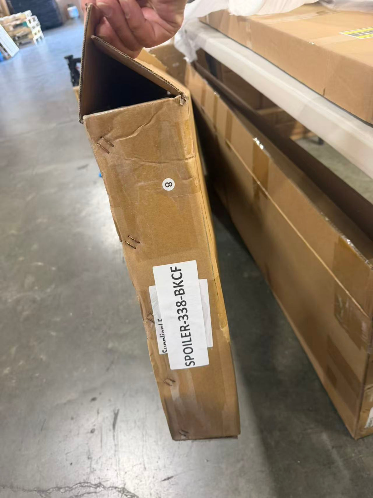 Blemished / Outlet - 2019-24 Camaro Track Package CARBON FIBER Rear Spoiler image 8