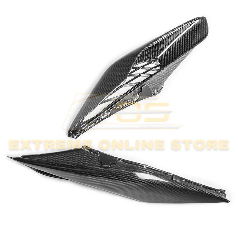 Corvette C7 DRY CARBON FIBER Rear Quarter Intake Vents image 14
