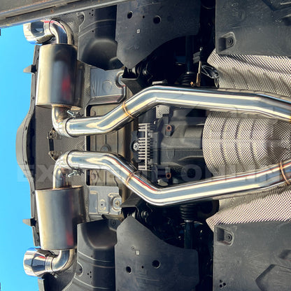 2020-Up Toyota Supra A90 A91 Dual Cat Back Exhaust image 5