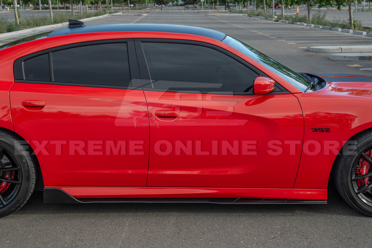 2015-Up Dodge Charger SRT Performance Add On Side Skirt Rocker Panels image 9
