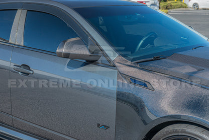 2009-15 Cadillac CTS | CTS-V DRY Carbon Fiber Mirror Covers image 19