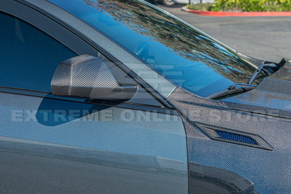 2009-15 Cadillac CTS | CTS-V DRY Carbon Fiber Mirror Covers image 20