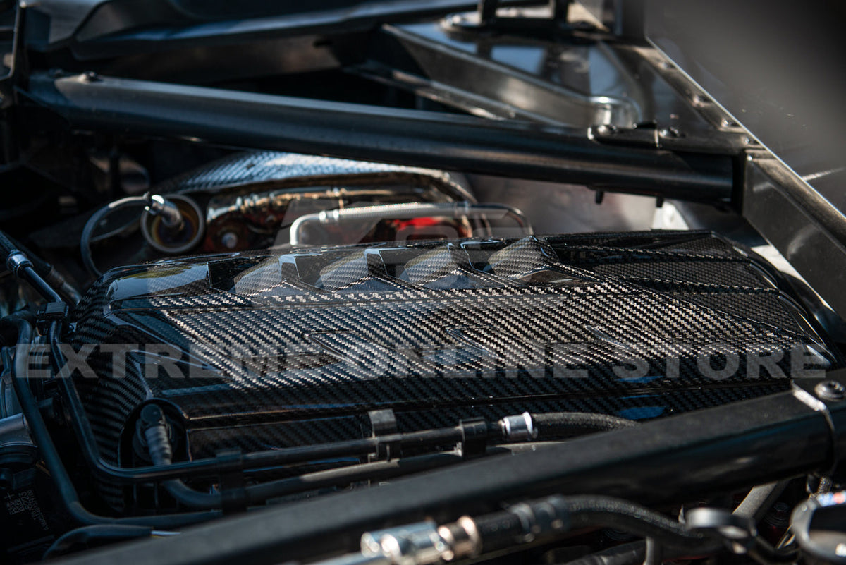 Corvette C8 Coupe Engine Cover W/ Bay Panel Insert image 6