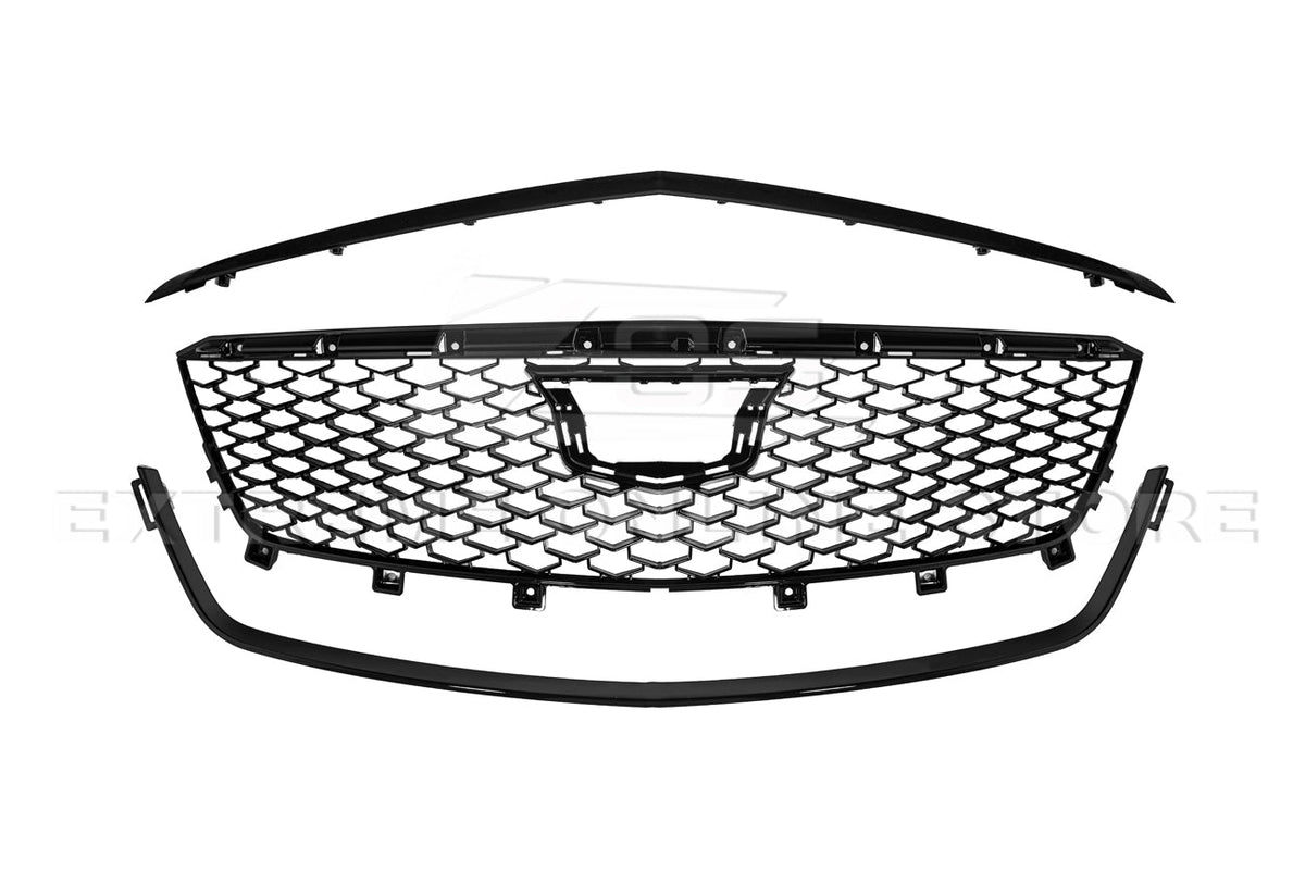 2020-Up Cadillac CT4 Front Bumper Grille Cover image 5
