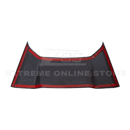 Corvette C8 DRY CARBON FIBER Upper Waterfall Speaker Cover image 9
