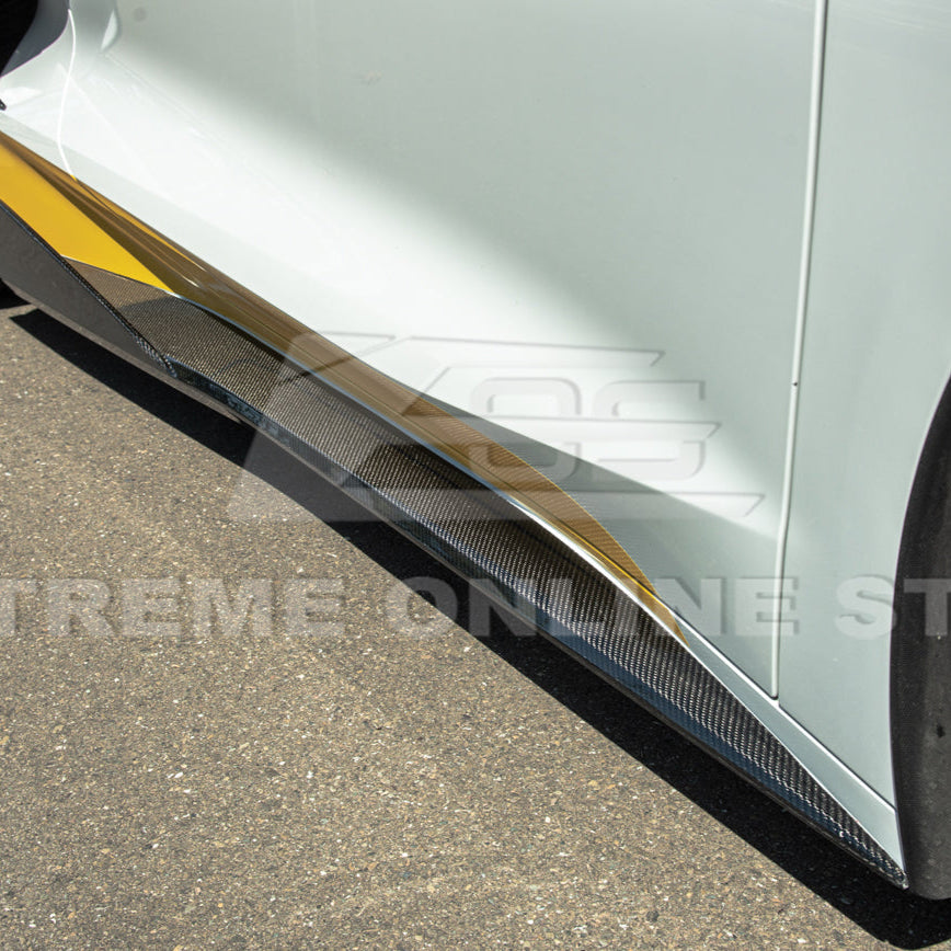 Chevrolet Corvette C8 DRY CARBON FIBER 5VM Side Skirts image 61