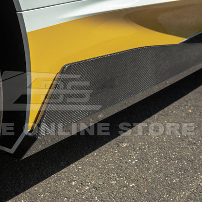 Chevrolet Corvette C8 DRY CARBON FIBER 5VM Side Skirts image 59