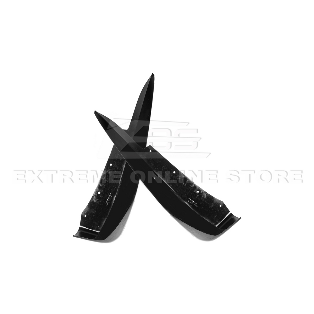 Chevrolet Corvette C6 Base Front Guards Mud Flaps image 21