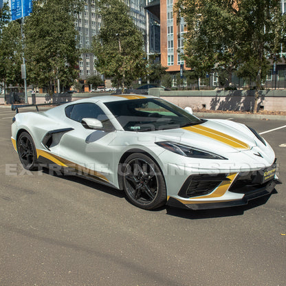 Chevrolet Corvette C8 DRY CARBON FIBER 5VM Side Skirts image 48