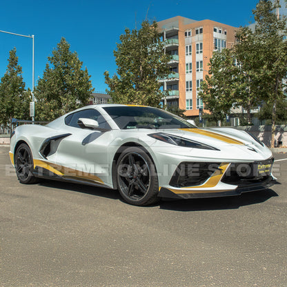 Chevrolet Corvette C8 DRY CARBON FIBER 5VM Side Skirts image 47