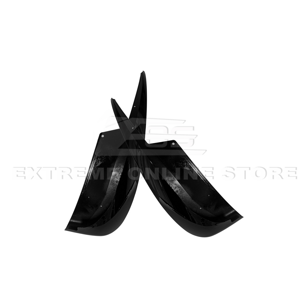 Chevrolet Corvette C6 Base Rear Splash Guards Mud Flaps image 22