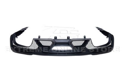 2018-22 Ford Mustang GT500 Rear Bumper Quad Tips Diffuser image 12
