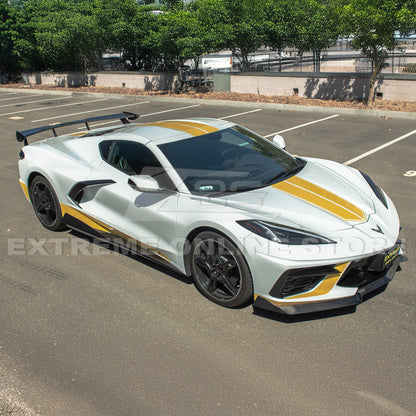 Chevrolet Corvette C8 DRY CARBON FIBER 5VM Side Skirts image 49