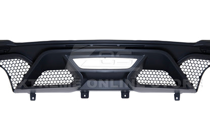 2018-22 Ford Mustang GT500 Rear Bumper Quad Tips Diffuser image 10