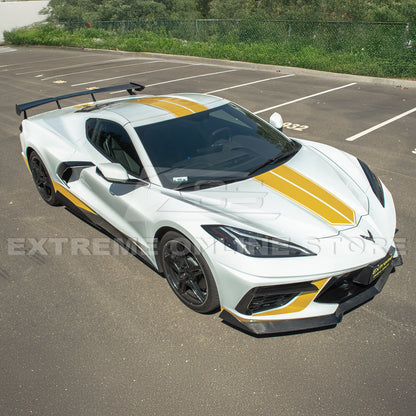 Chevrolet Corvette C8 DRY CARBON FIBER 5VM Side Skirts image 50