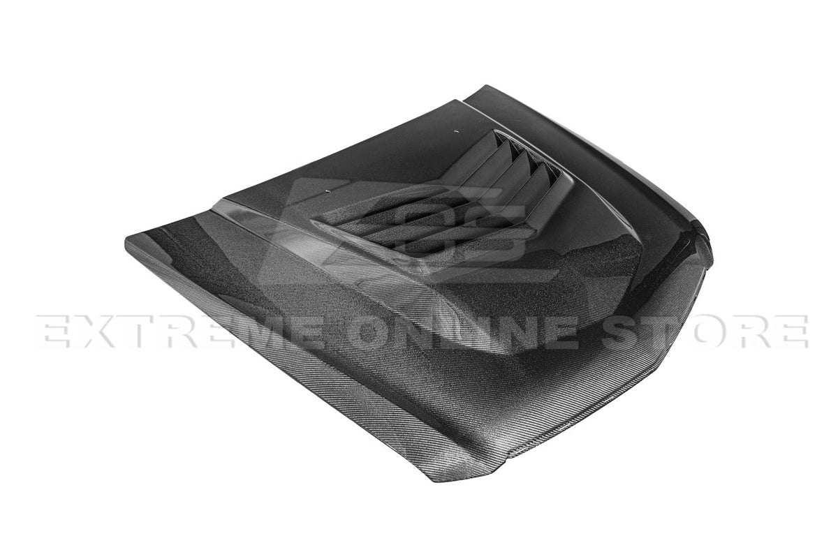 2009-15 Cadillac CTS-V Carbon Fiber Middle Vented Front Bumper Hood image 11