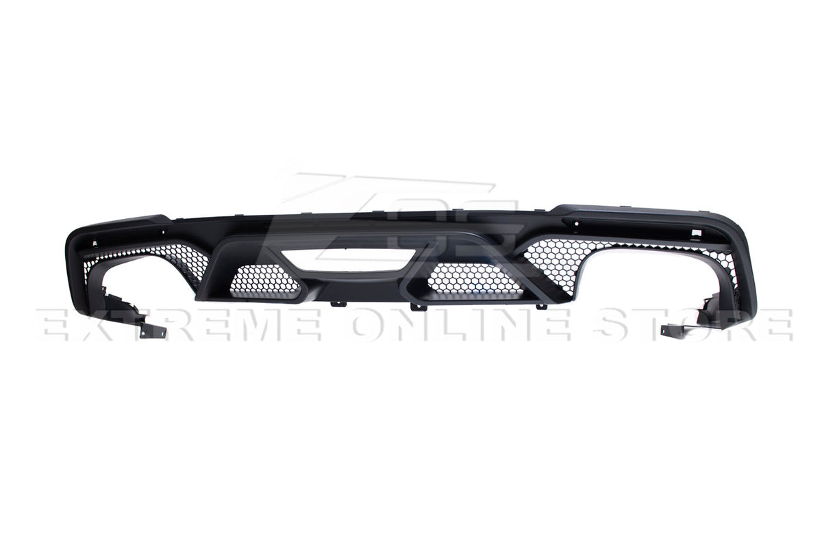 2018-22 Ford Mustang GT500 Rear Bumper Quad Tips Diffuser image 11