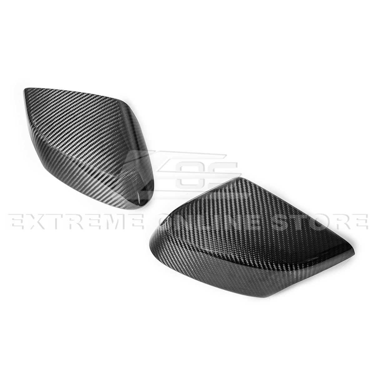 Corvette C8 DRY CARBON FIBER Upper Mirror Covers image 16