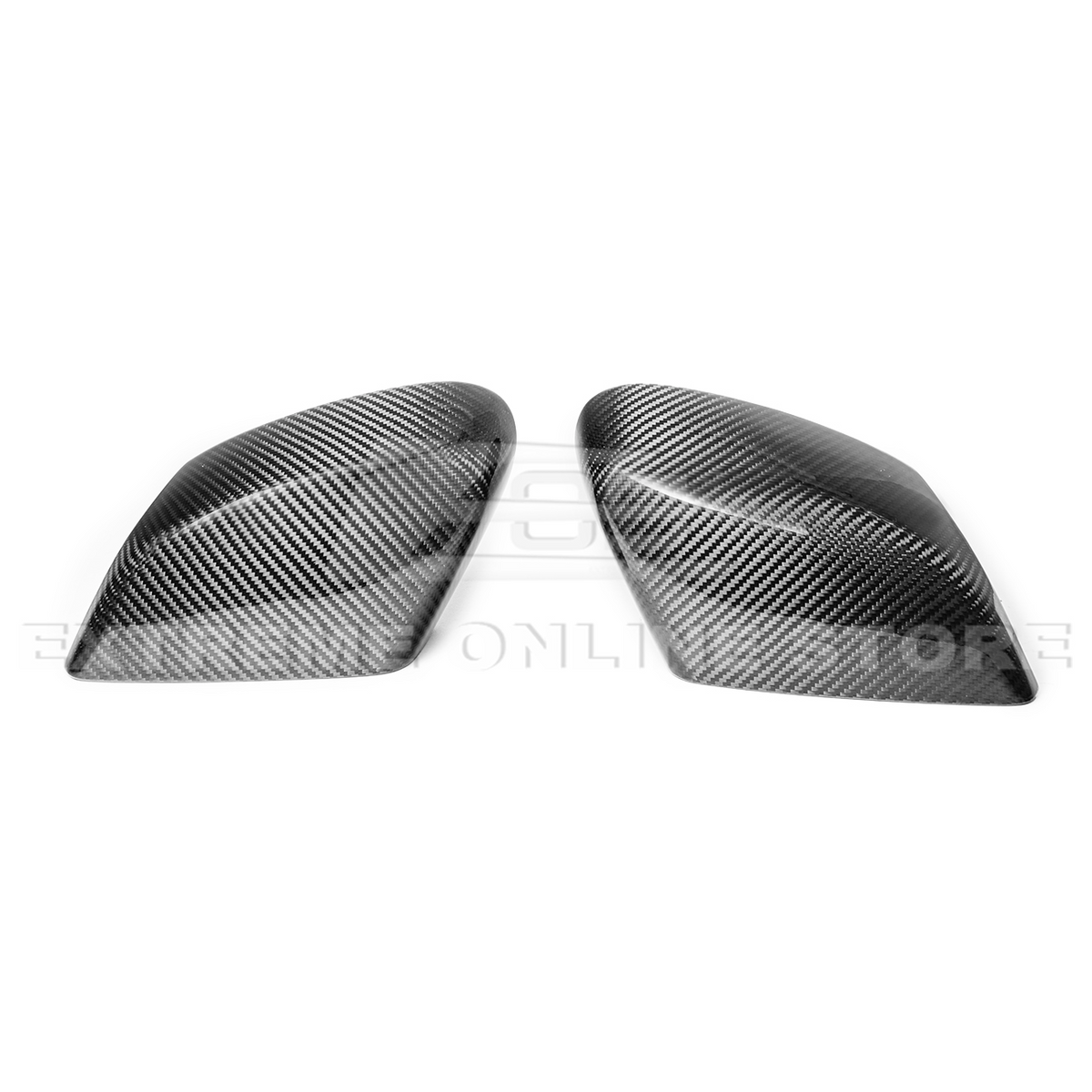 Corvette C8 DRY CARBON FIBER Upper Mirror Covers image 15
