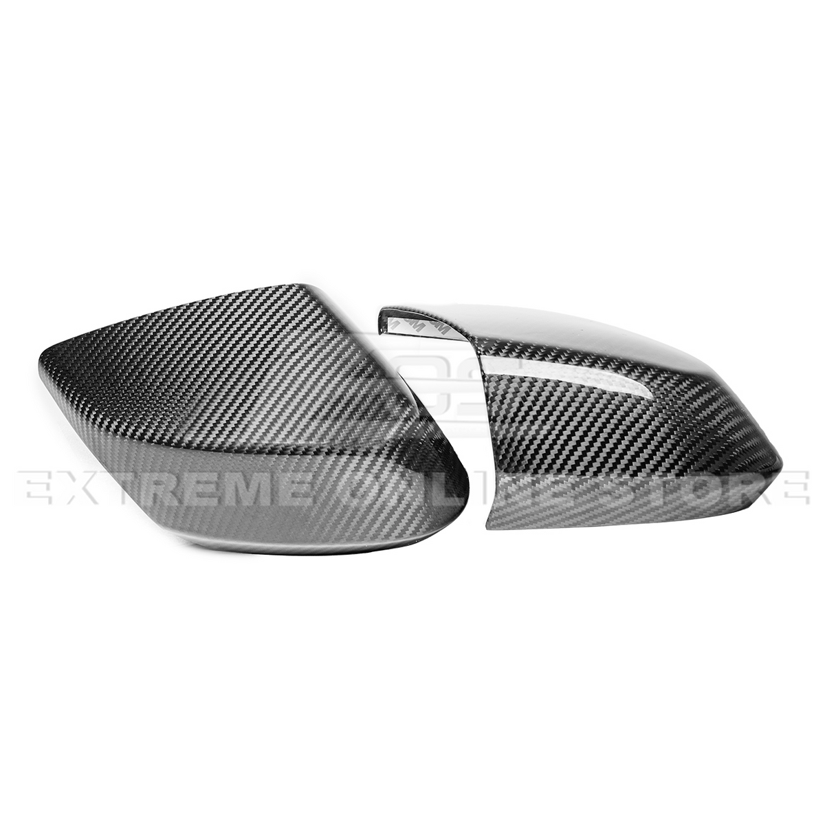 Corvette C8 DRY CARBON FIBER Upper Mirror Covers image 19
