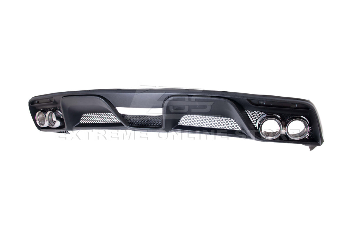 2015-17 Ford Mustang GT350 Rear Bumper Quad Tips Diffuser image 7
