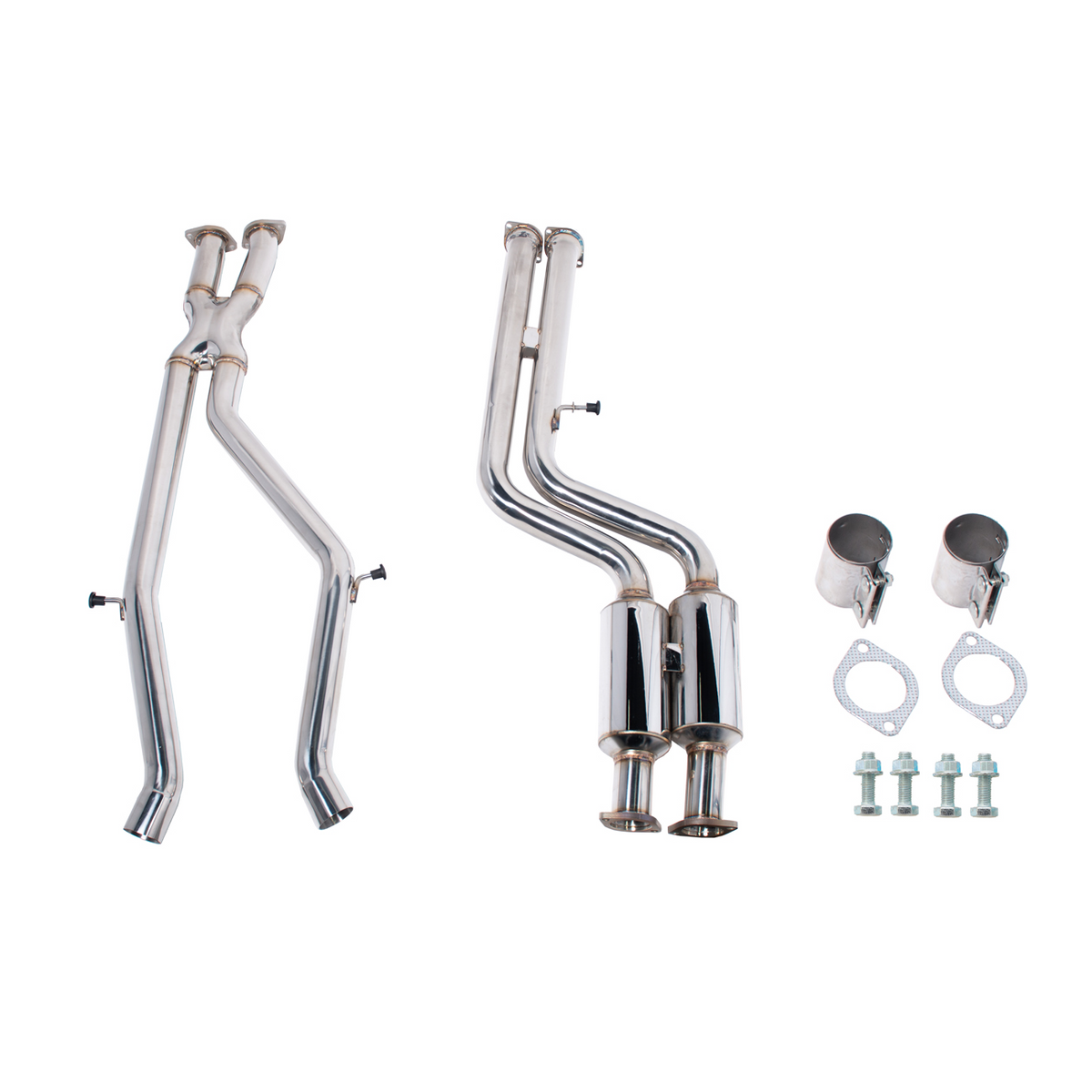 2015-2020 BMW F80 M3 F82 F83 M4 Resonated Mid Pipe Exhaust image 14
