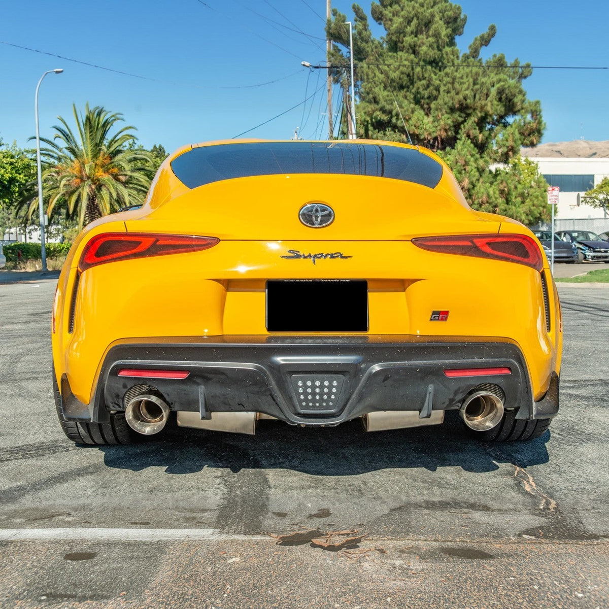 2020-Up Toyota Supra A90 A91 Dual Cat Back Exhaust image 1