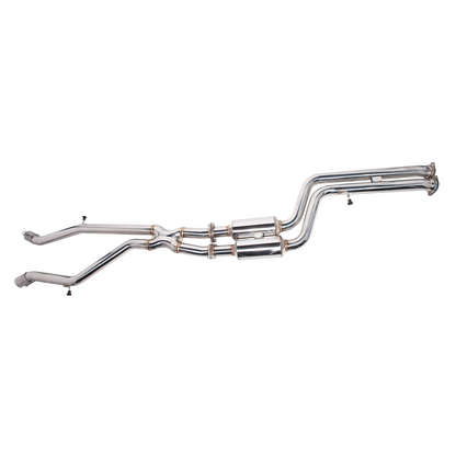 2015-2020 BMW F80 M3 F82 F83 M4 Resonated Mid Pipe Exhaust image 10