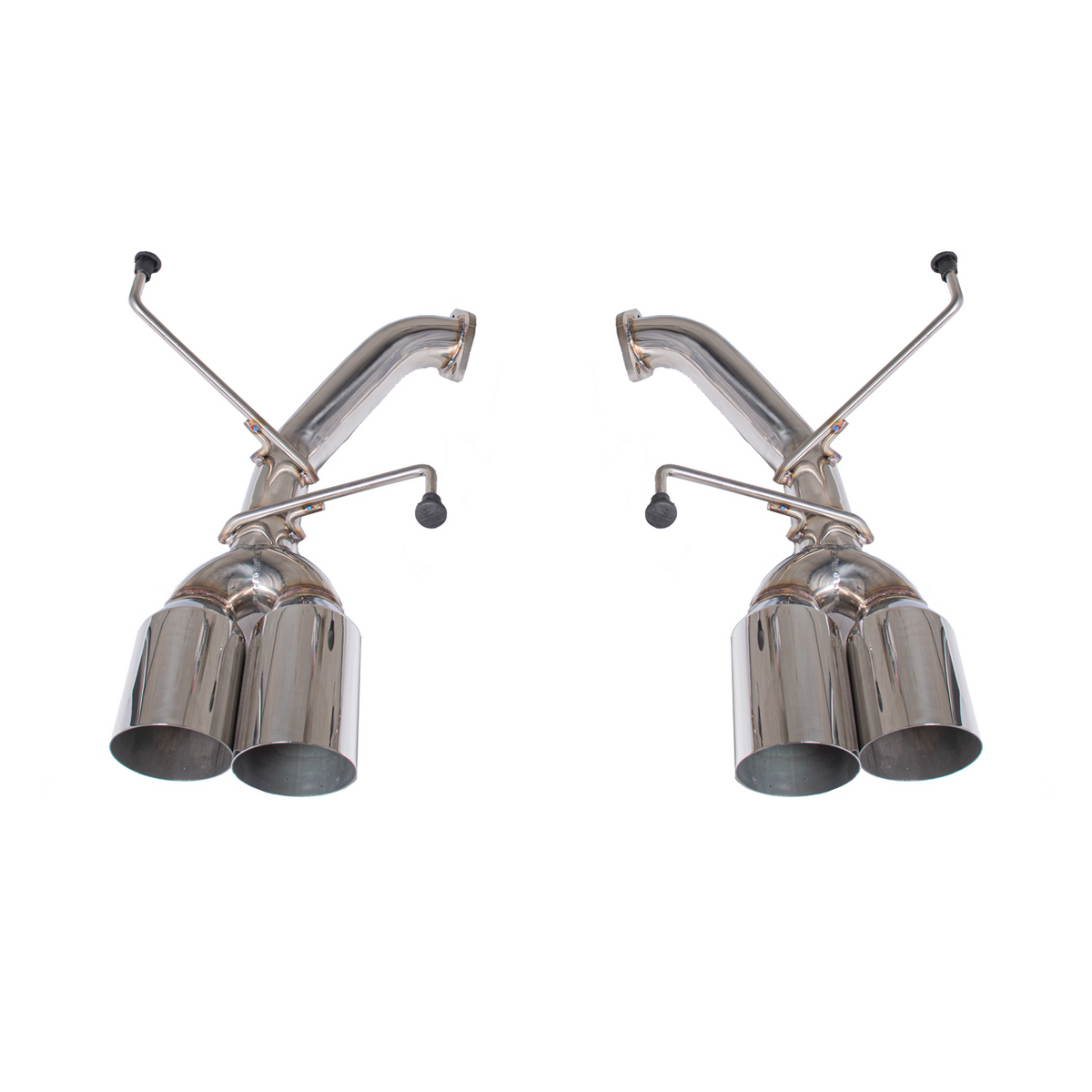 2022-Up Subaru WRX | Axle Back Muffler Delete Single Wall 4 Quad Tips Exhaust image 2